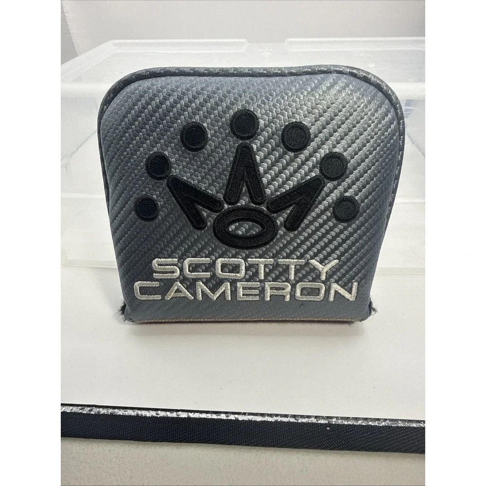 RH Scotty Cameron Futura X Mid Square Mallet Putter Headcover Head Cover EUC